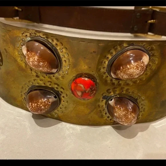 Vintage Metal and Stone Belt​